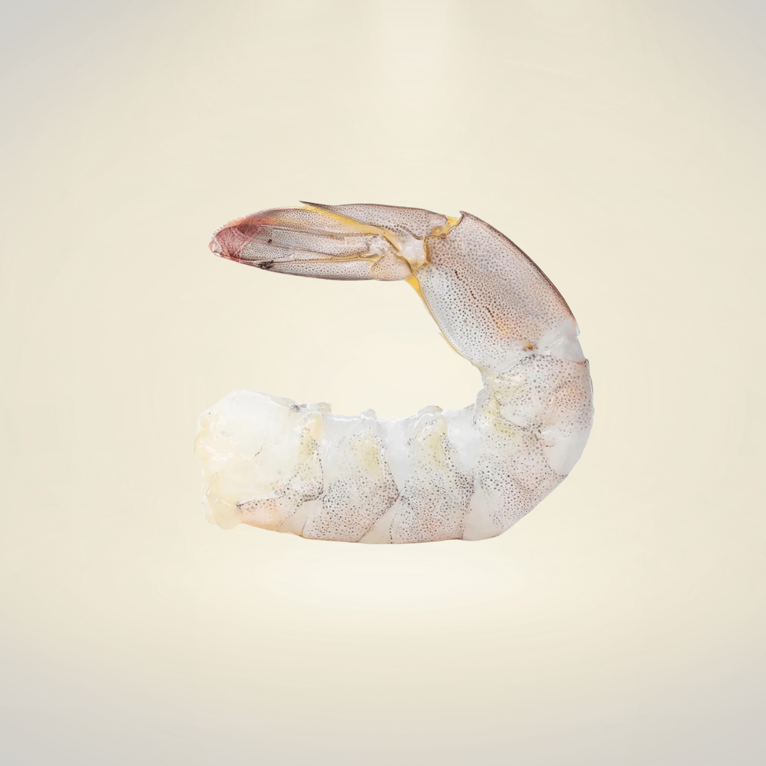Langostinos pelados y desvenados listos para cocinar al instante