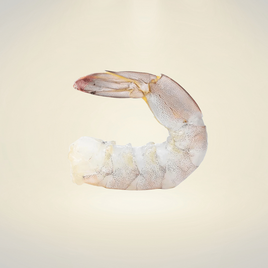 Langostinos pelados y desvenados listos para cocinar al instante