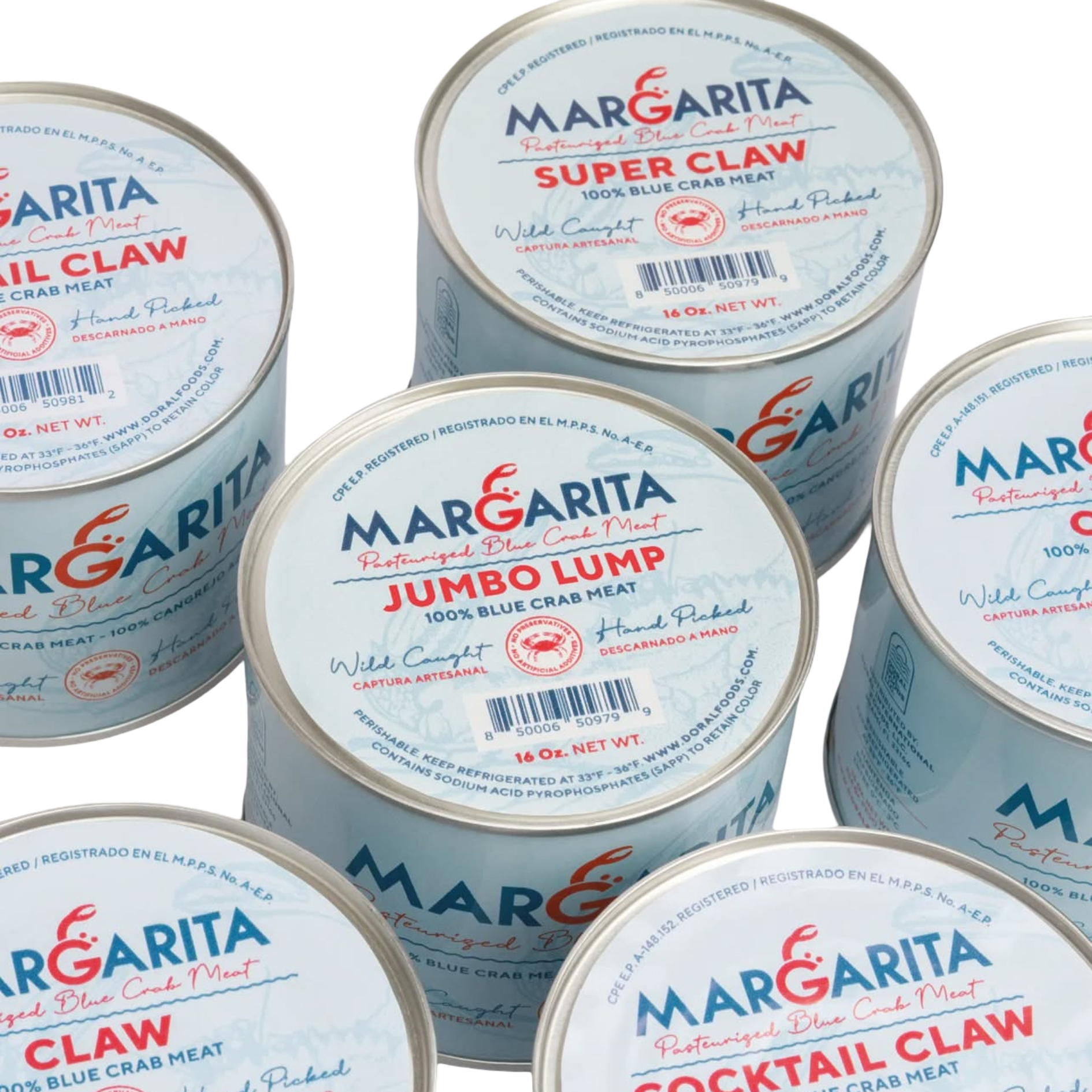 Cangrejo Azul Cocktail Claw | Precio por 340 gramos