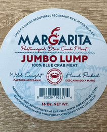 Jumbo Lump de Cangrejo Azul, precio por 454 gramos. - Agua Salada Online